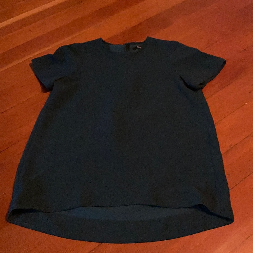 Green shirt, size XS, brand Madewell